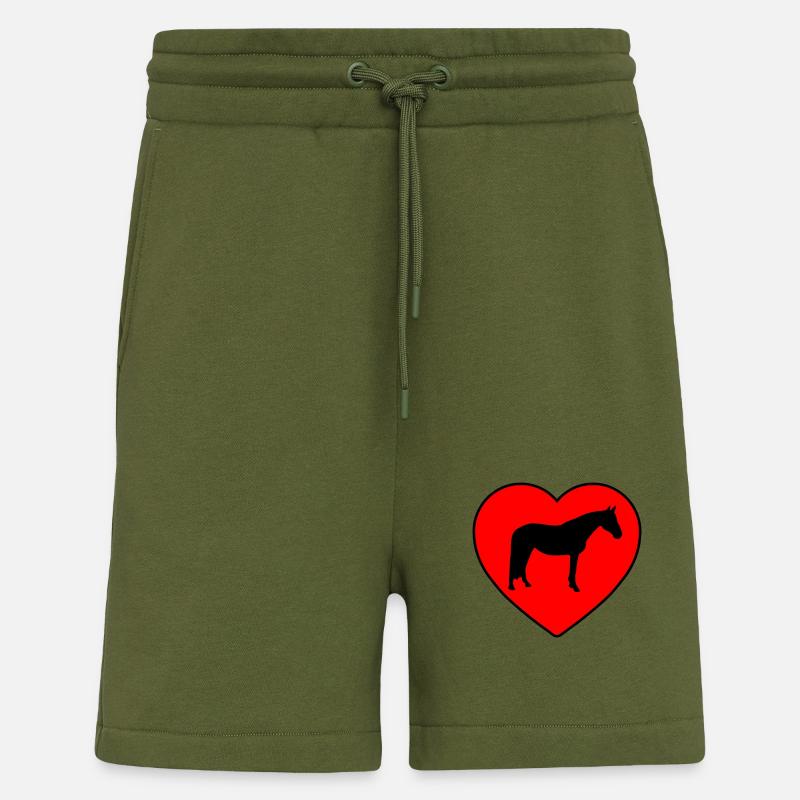 Pferd - Shorts - made by SPREAD - MOSS GREEN