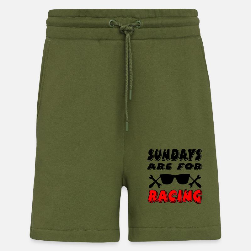 Auto - Shorts - made by SPREAD - MOSS GREEN