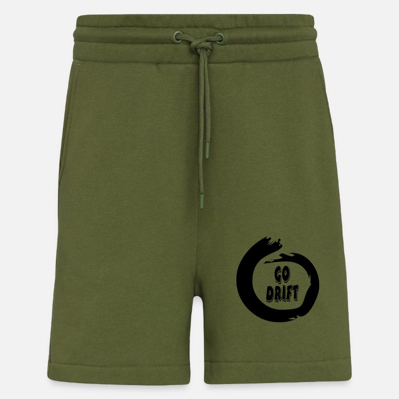 Auto - Shorts - made by SPREAD - MOSS GREEN