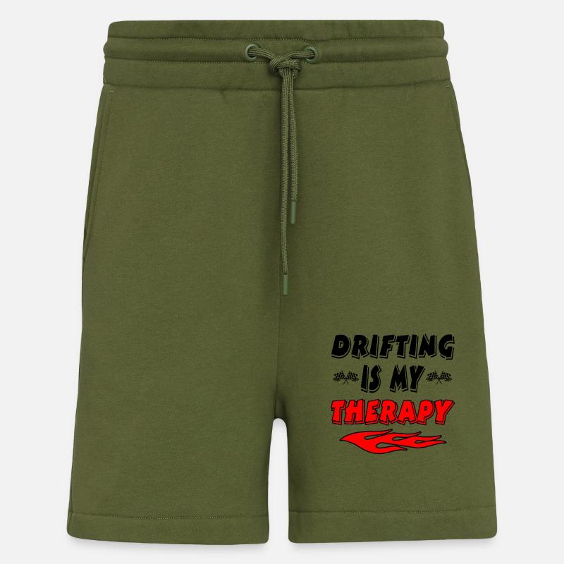 Auto - Shorts - made by SPREAD - MOSS GREEN