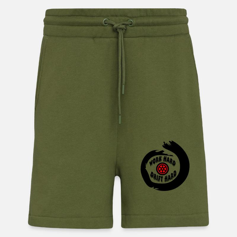 Auto - Shorts - made by SPREAD - MOSS GREEN
