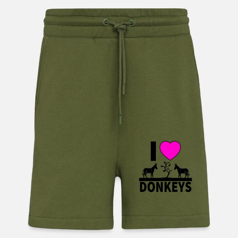 Esel - Shorts - made by SPREAD - MOSS GREEN