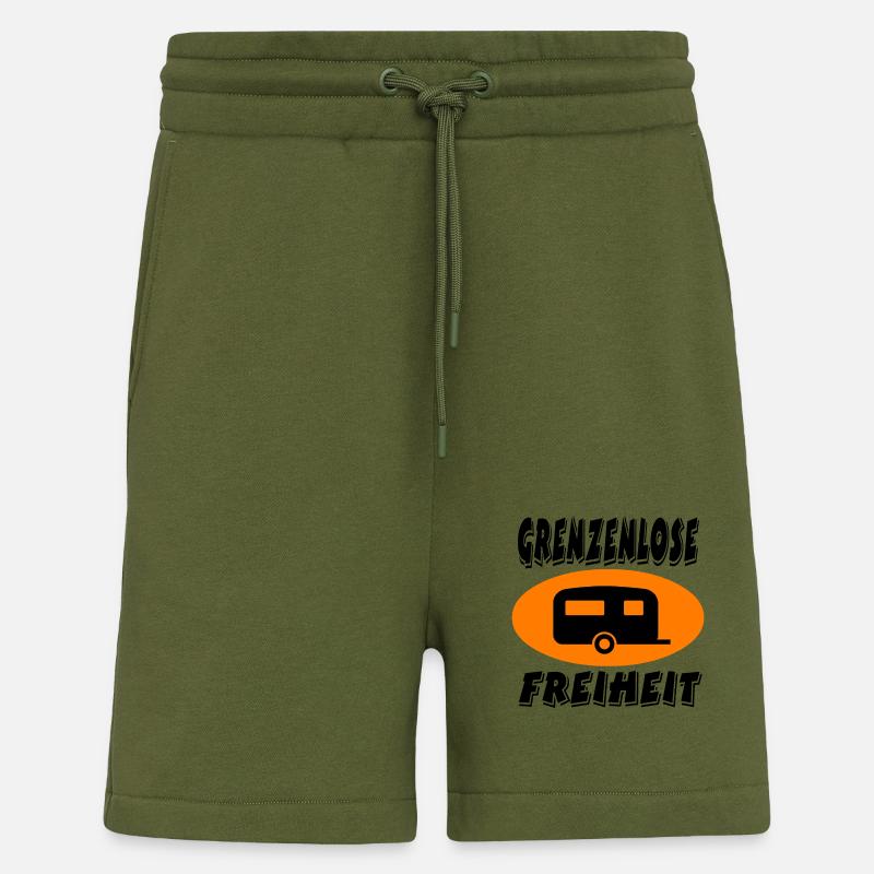 Camping - Shorts - made by SPREAD - MOSS GREEN