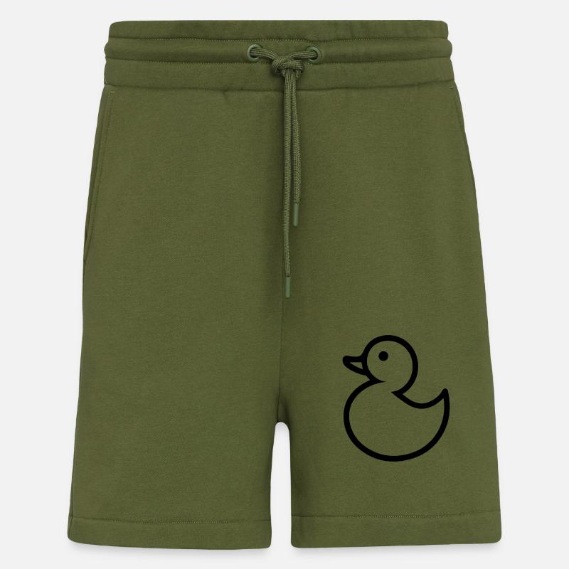 Duck Ducks - Shorts - made by SPREAD - MOSS GREEN