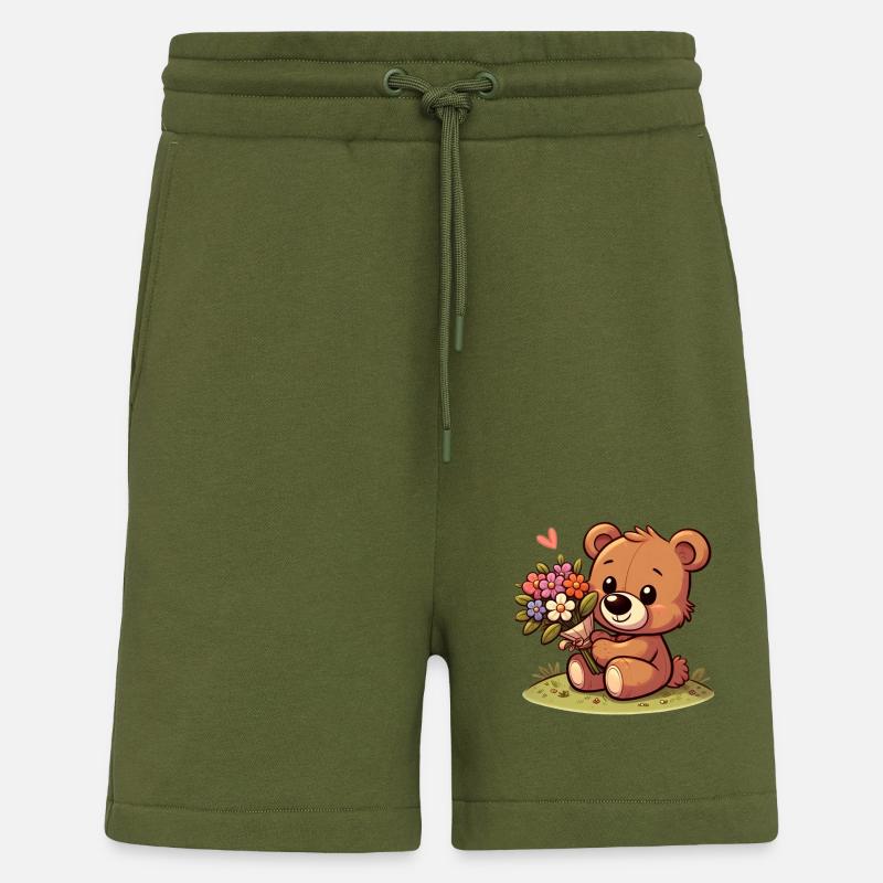 Teddybär 4 - Shorts - made by SPREAD - MOSS GREEN