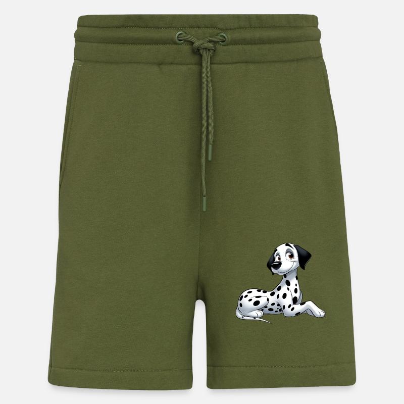 Dalmatiner - Shorts - made by SPREAD - MOSS GREEN