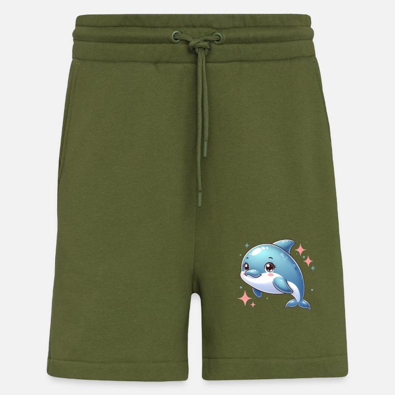 Delfin - Shorts - made by SPREAD - MOSS GREEN