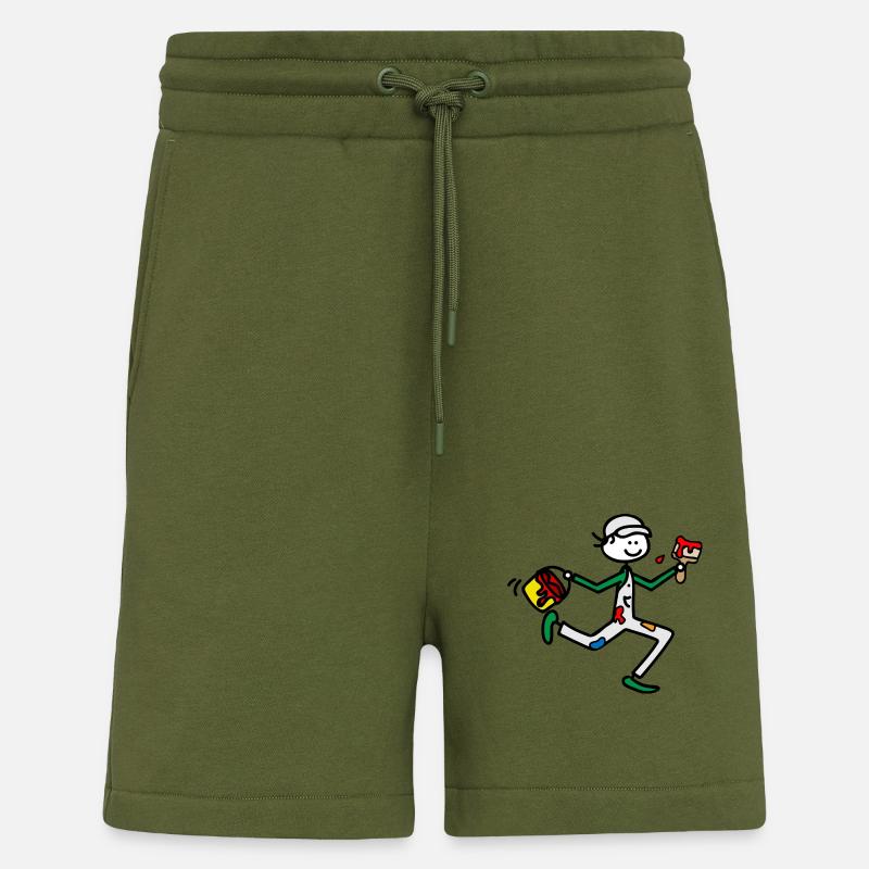 Maler - Shorts - made by SPREAD - MOSS GREEN