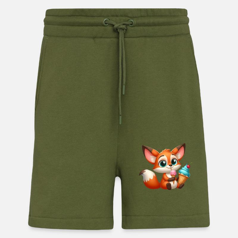 FOX 5 - Shorts - made by SPREAD - MOSS GREEN
