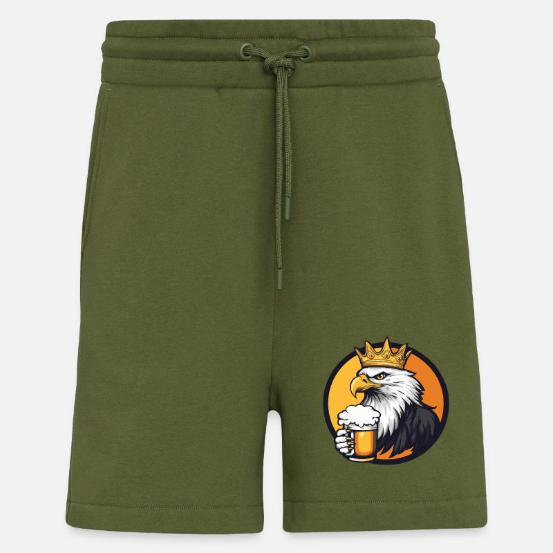 Adler Bier - Shorts - made by SPREAD - MOSS GREEN