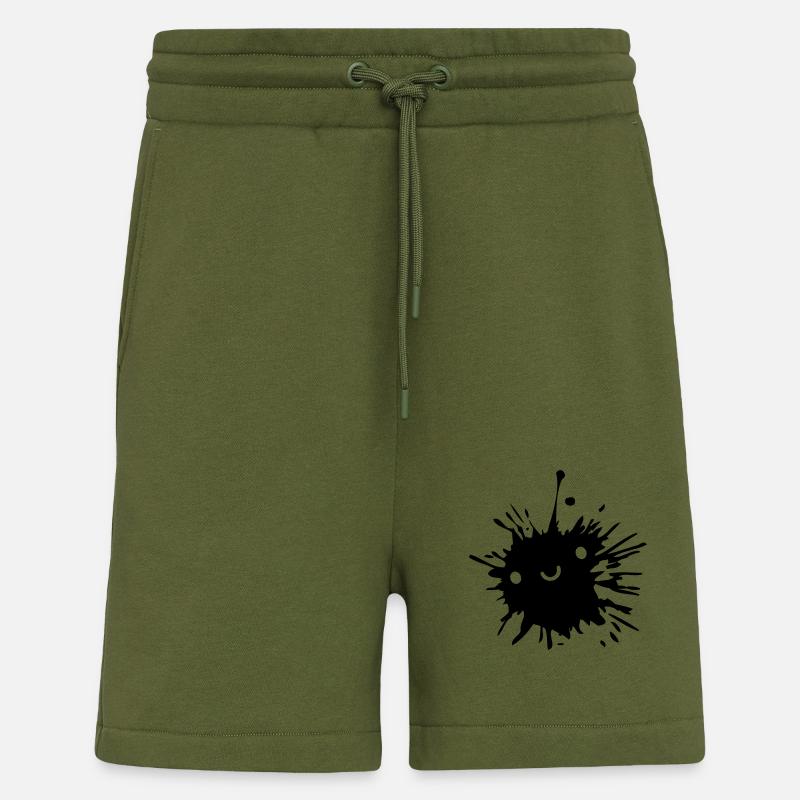 Niedlicher Suesser Klecks - Shorts - made by SPREAD - MOSS GREEN