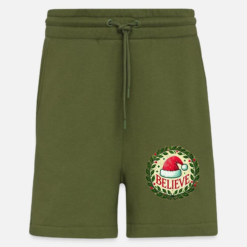 Weihnachten - Shorts - made by SPREAD - MOSS GREEN