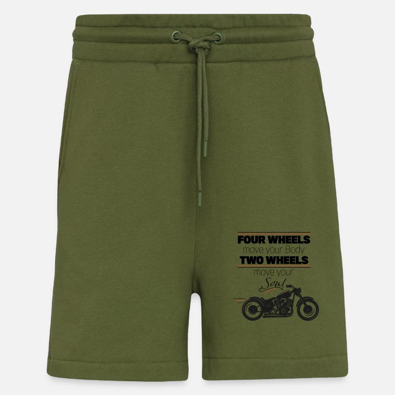 Biker - Shorts - made by SPREAD - MOSS GREEN