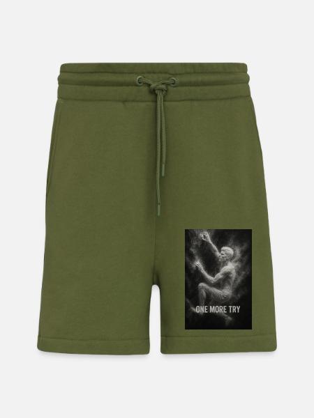 One more try. - Shorts - made by SPREAD - MOSS GREEN