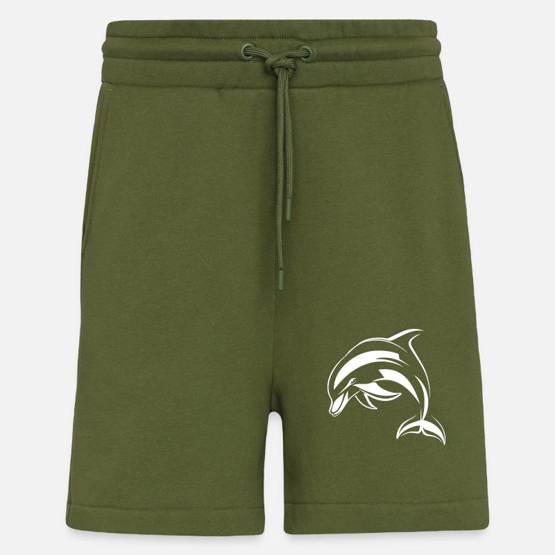 Delfin - Shorts - made by SPREAD - MOSS GREEN