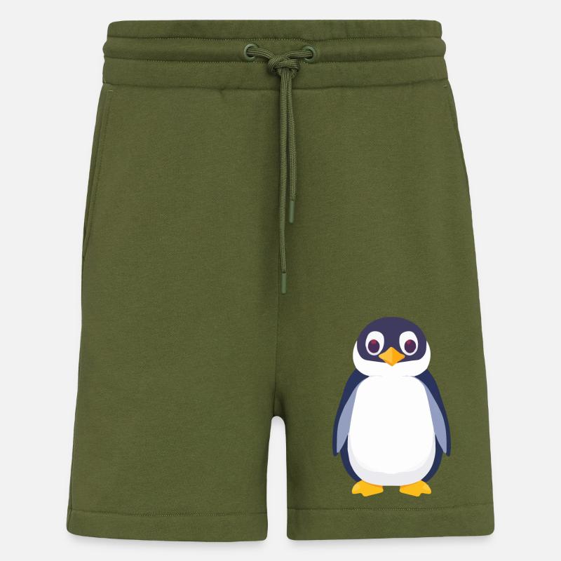 Pinguin - Shorts - made by SPREAD - MOSS GREEN