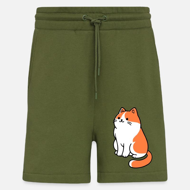 Katze - Shorts - made by SPREAD - MOSS GREEN