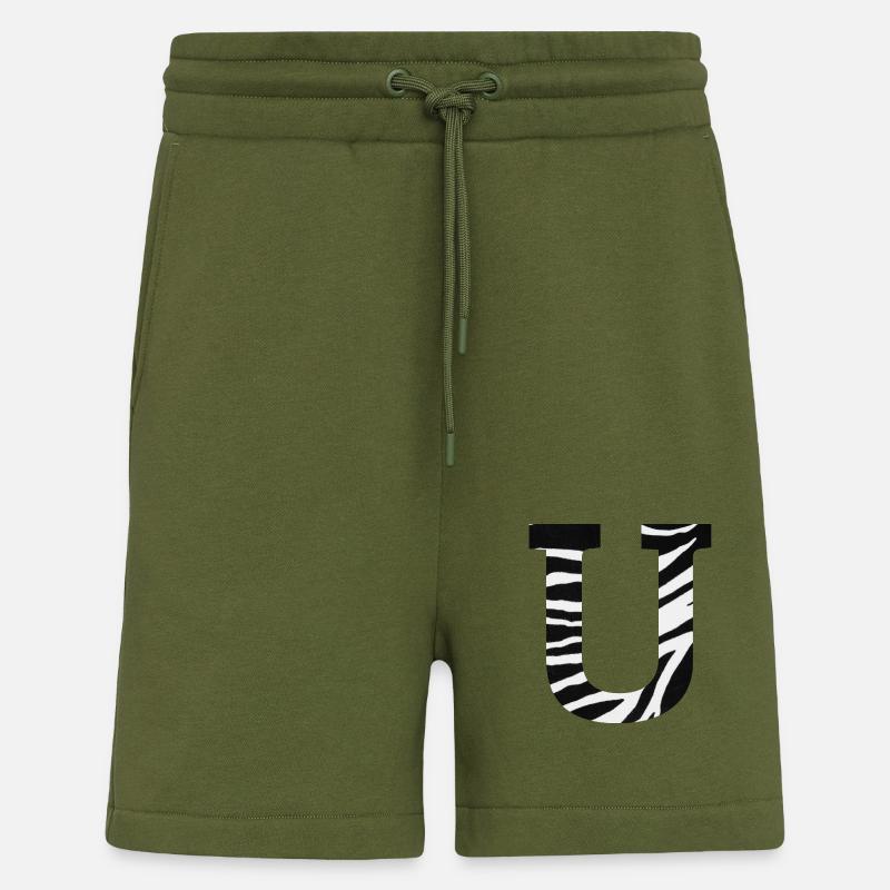Brief an das Zebra - Shorts - made by SPREAD - MOSS GREEN