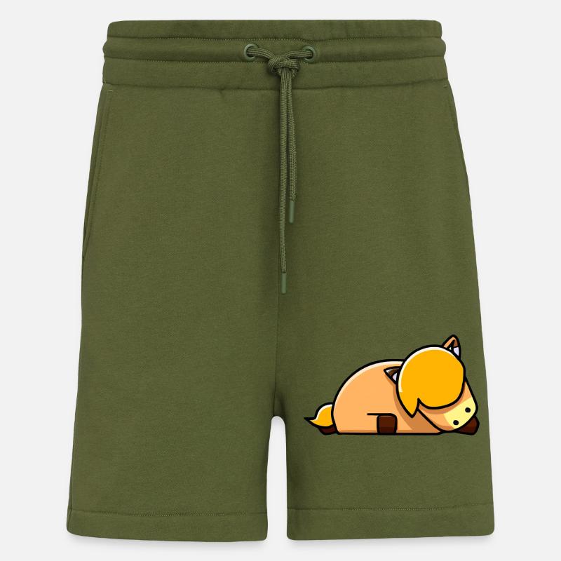 Süßes Pferd schläft - Shorts - made by SPREAD - MOSS GREEN