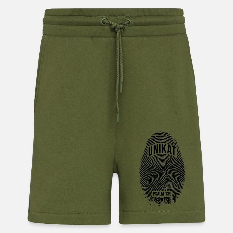 unique - Short bio décontracté fabriqué en UE - MOSS GREEN