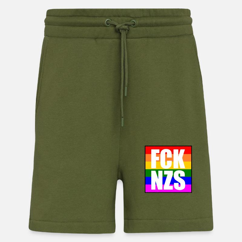 Fck nzs - Short bio décontracté fabriqué en UE - MOSS GREEN