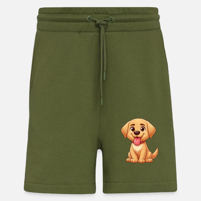 Labrador 4 - Shorts - made by SPREAD - MOSS GREEN