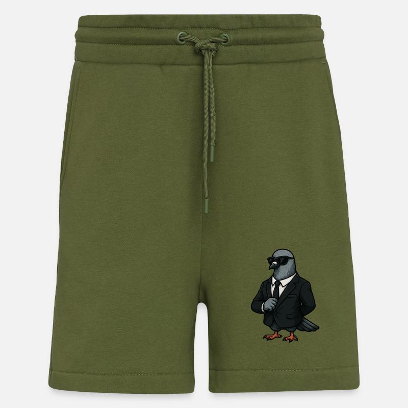 Spionage-Taube - Shorts - made by SPREAD - MOSS GREEN