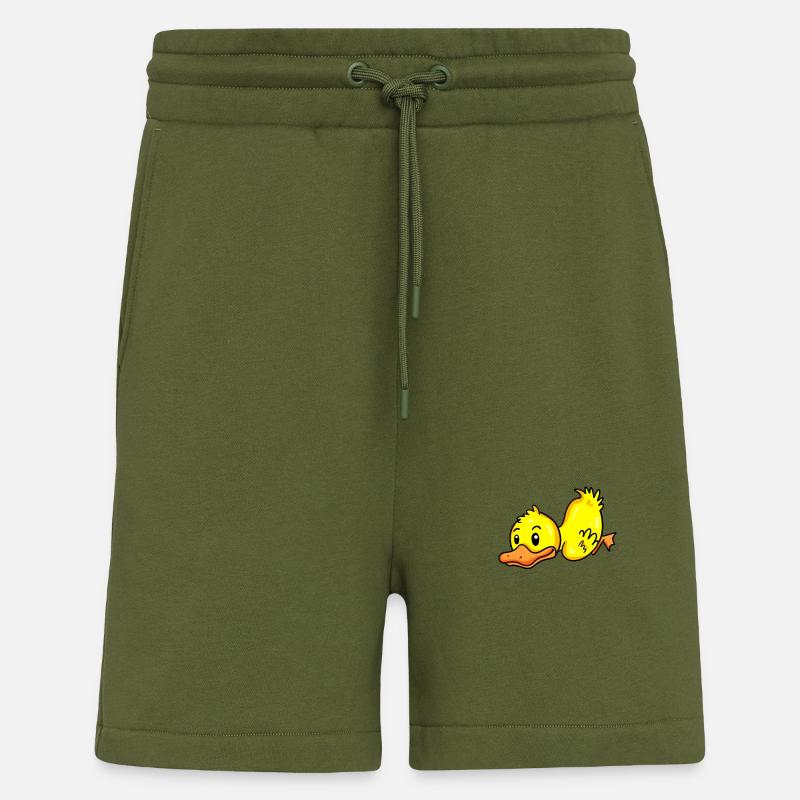 Canard - Short bio décontracté fabriqué en UE - MOSS GREEN