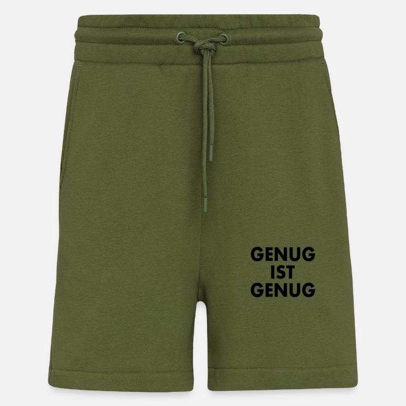 Genug ist genug - Shorts - made by SPREAD - MOSS GREEN