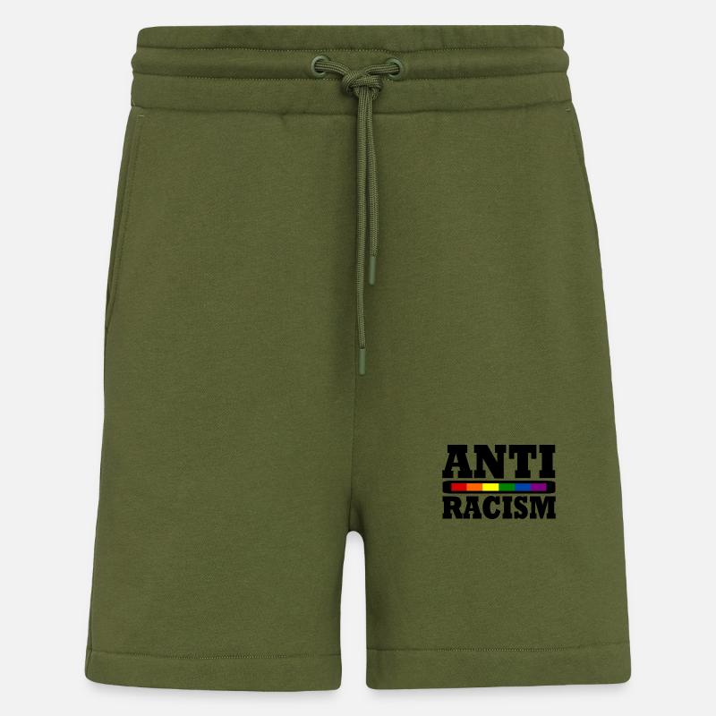 Antirassismus - Shorts - made by SPREAD - MOSS GREEN