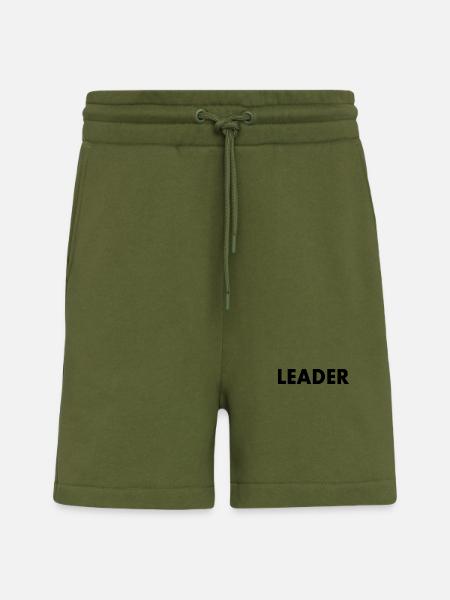 Leader - Shorts - made by SPREAD - MOSS GREEN