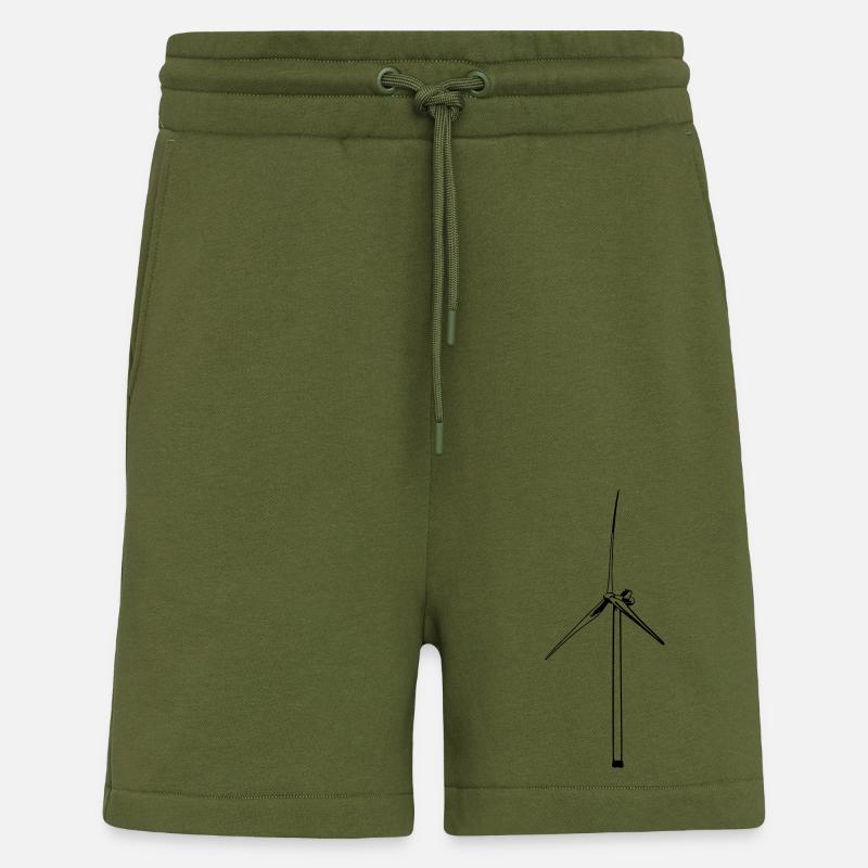 Windmill - Shorts - made by SPREAD - MOSS GREEN