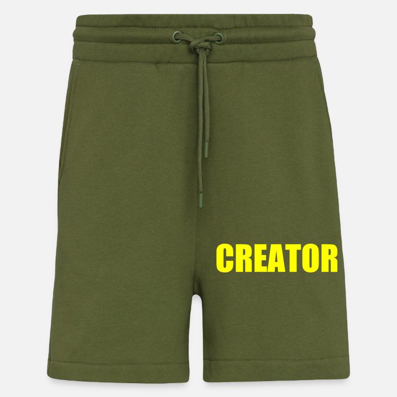 Creator - Shorts - made by SPREAD - MOSS GREEN