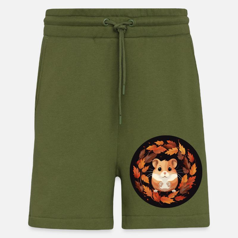 Herbsthamster - Shorts - made by SPREAD - MOSS GREEN