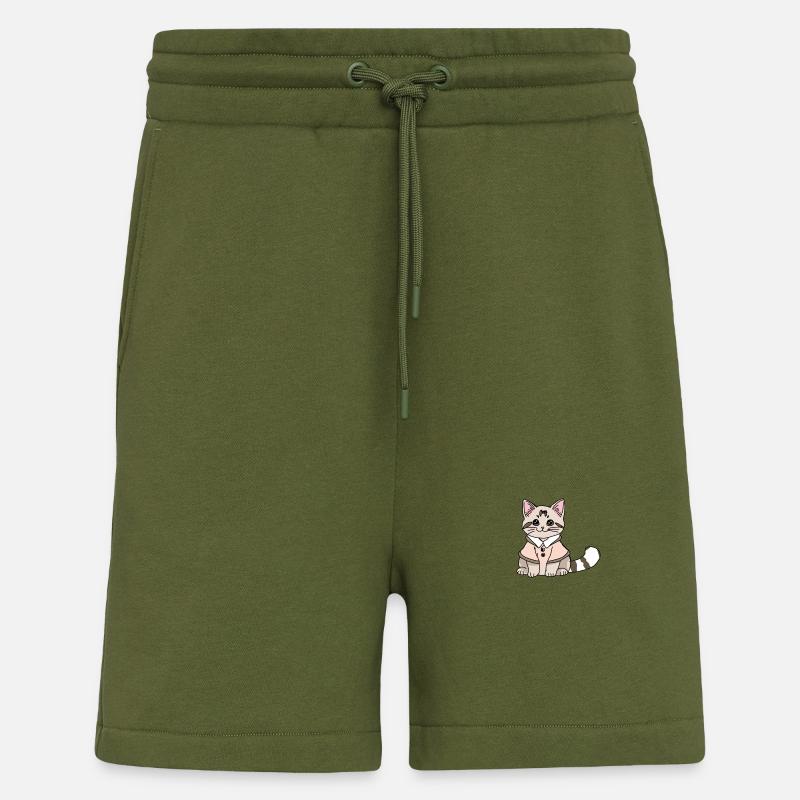 Feini - Shorts - made by SPREAD - MOSS GREEN