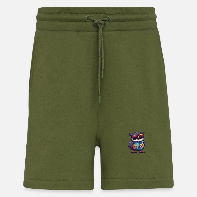 Eule Cool Sommer - Shorts - made by SPREAD - MOSS GREEN