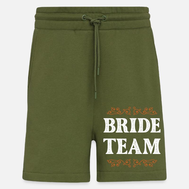 Bride Crew - Shorts - made by SPREAD - MOSS GREEN