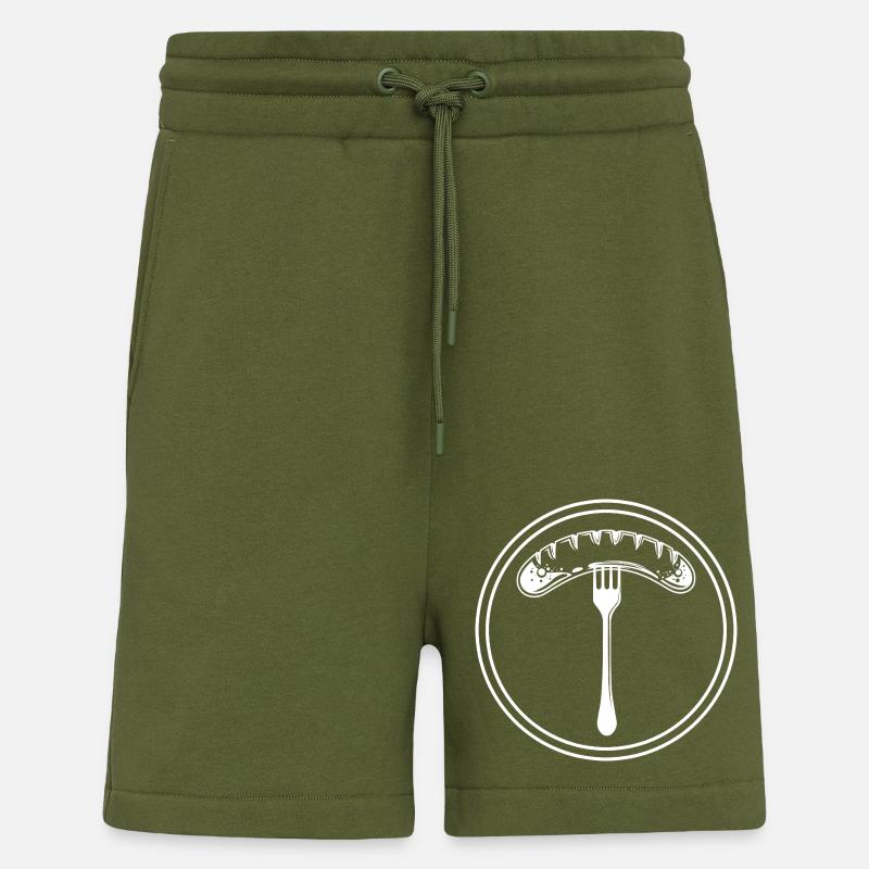 Bratwurst Wurst - Shorts - made by SPREAD - MOSS GREEN