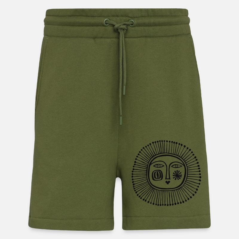 RetroSonne - Shorts - made by SPREAD - MOSS GREEN