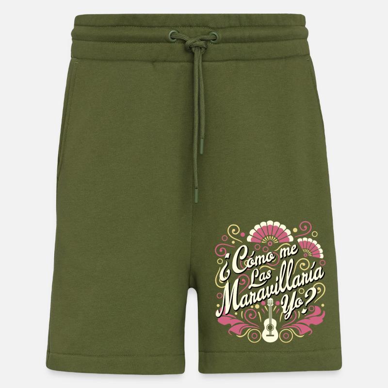 How I Would - Shorts - made by SPREAD - MOSS GREEN