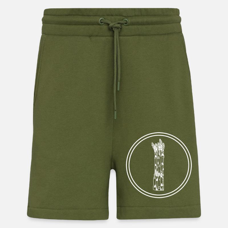 Spargel icon - Shorts - made by SPREAD - MOSS GREEN