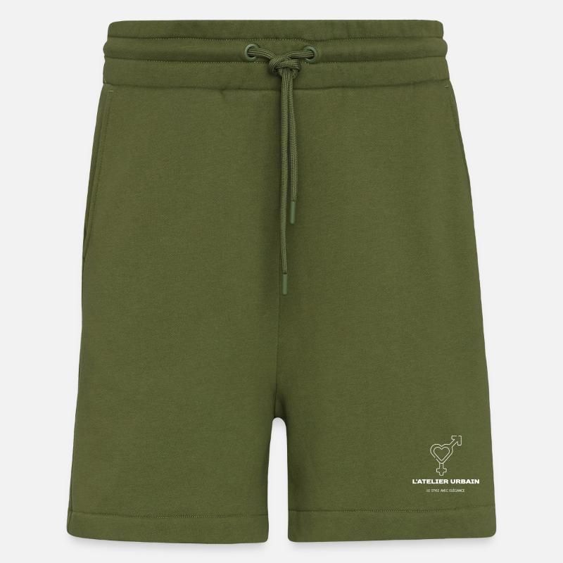 Die urbane Werkstatt - Shorts - made by SPREAD - MOSS GREEN