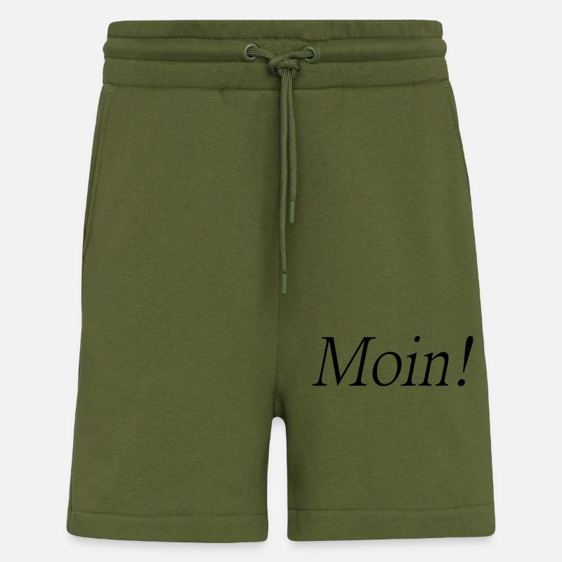 Hello - Shorts - made by SPREAD - MOSS GREEN