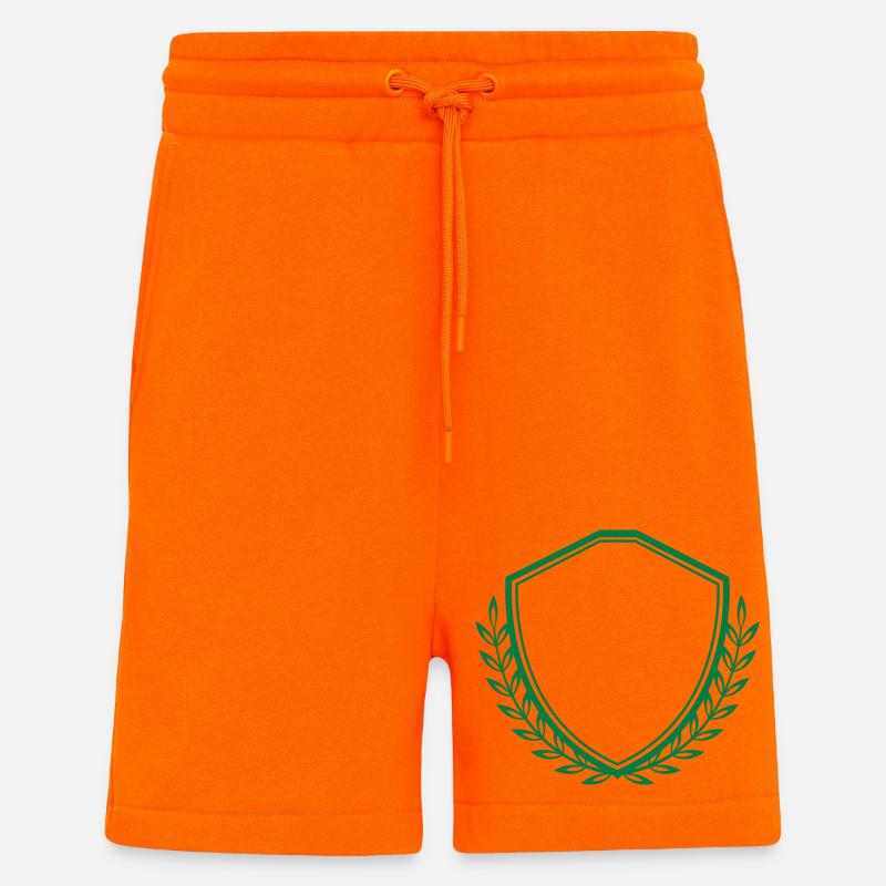 wappen crest emblem - Shorts - made by SPREAD - SUNSET ORANGE