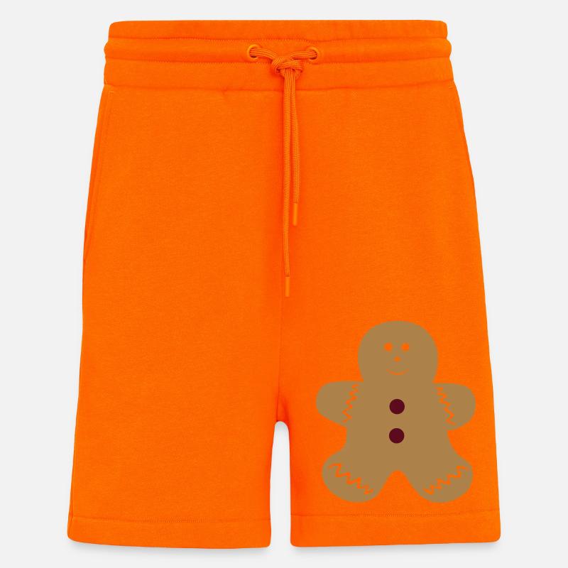 Platzchen Mann - Shorts - made by SPREAD - SUNSET ORANGE