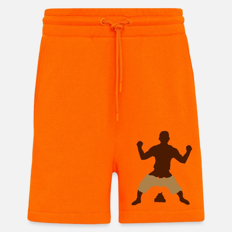 Großer Haufen Gewinner - Shorts - made by SPREAD - SUNSET ORANGE