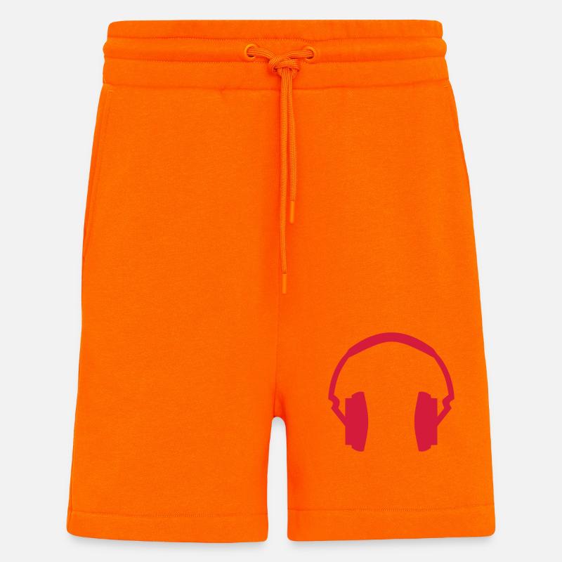 Kopfhörer - Shorts - made by SPREAD - SUNSET ORANGE