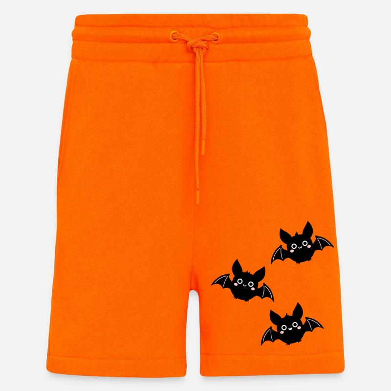 Fledermäuse - Shorts - made by SPREAD - SUNSET ORANGE
