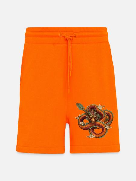 Red Dragon - Shorts - made by SPREAD - SUNSET ORANGE