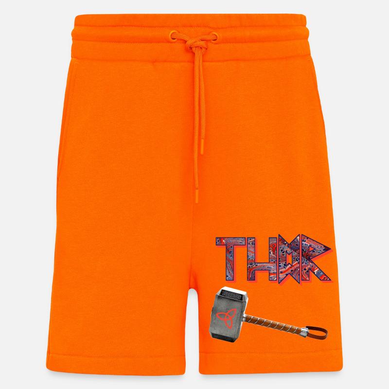 thor mjölnir e 261 - Shorts - made by SPREAD - SUNSET ORANGE